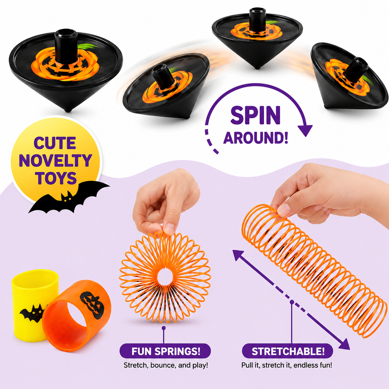 BooBuckets™ Prefilled Mini Pumpkin Buckets