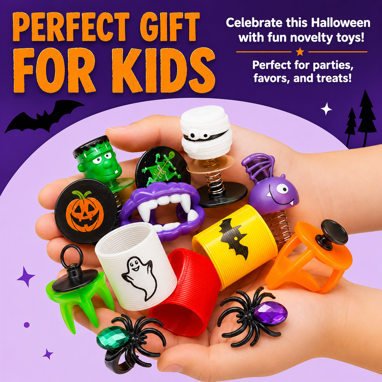 BooBuckets™ Prefilled Mini Pumpkin Buckets